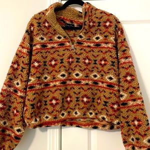 EUC kids Sherpa pullover